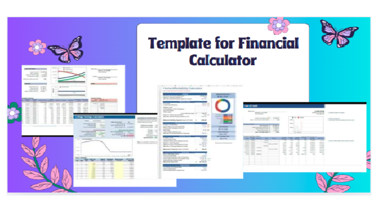 Templates for Financial Calculator